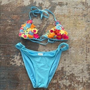 Colorful Floral Bikini Set